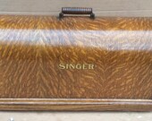 Antique Singer full size bentwood Sewing Machine Top Case Only