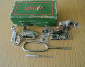 Vintage Singer 221, 222, 99, 66, 15, 201 Sewing Machine attachments Accessories