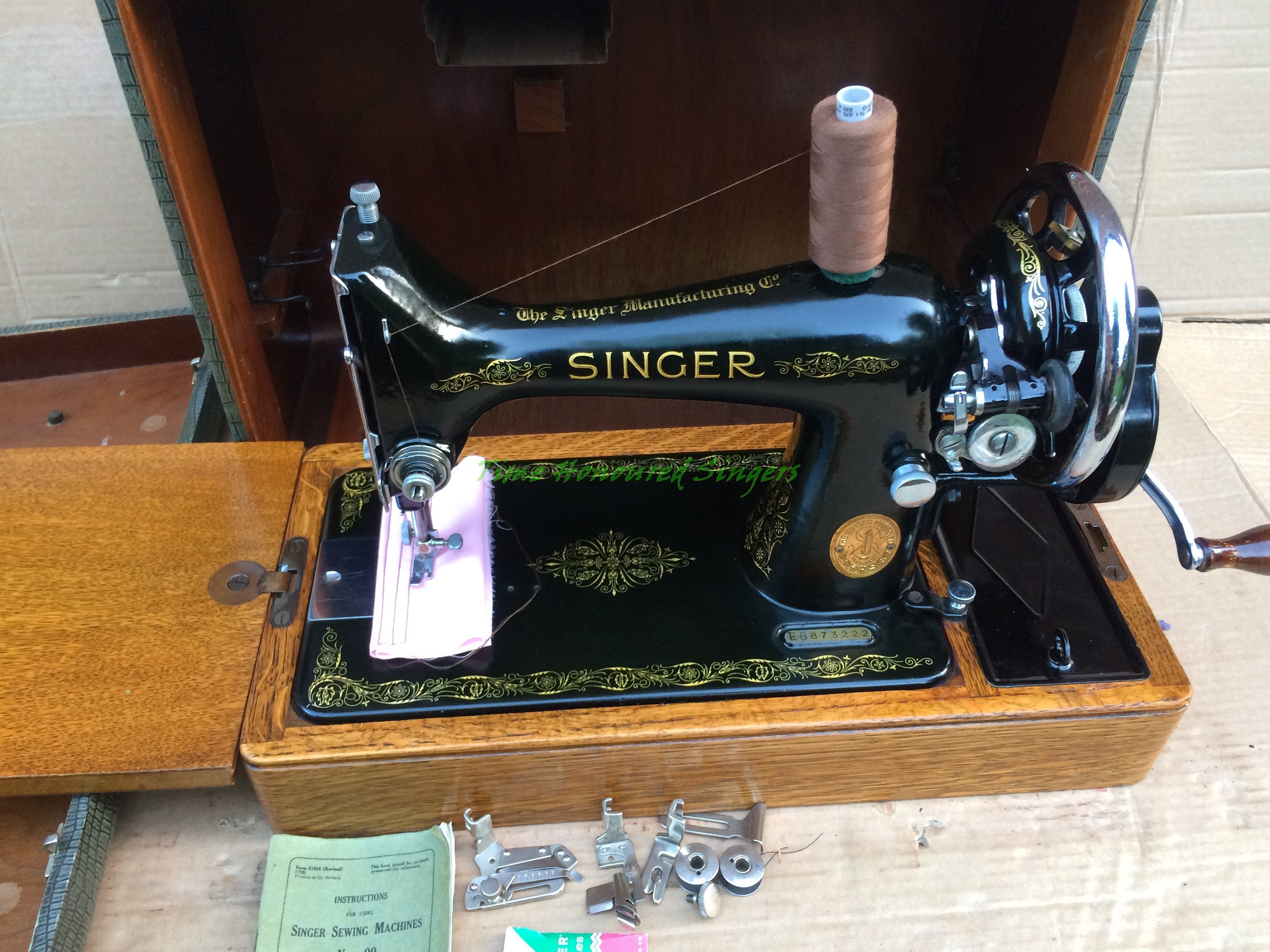 Singer Sewing Machine 15-91,201, 301,319,401,403,404 Motor Lead