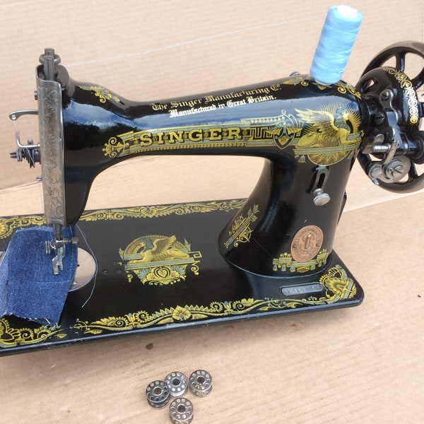 Singer Treadle Sewing Machine Head Etsy