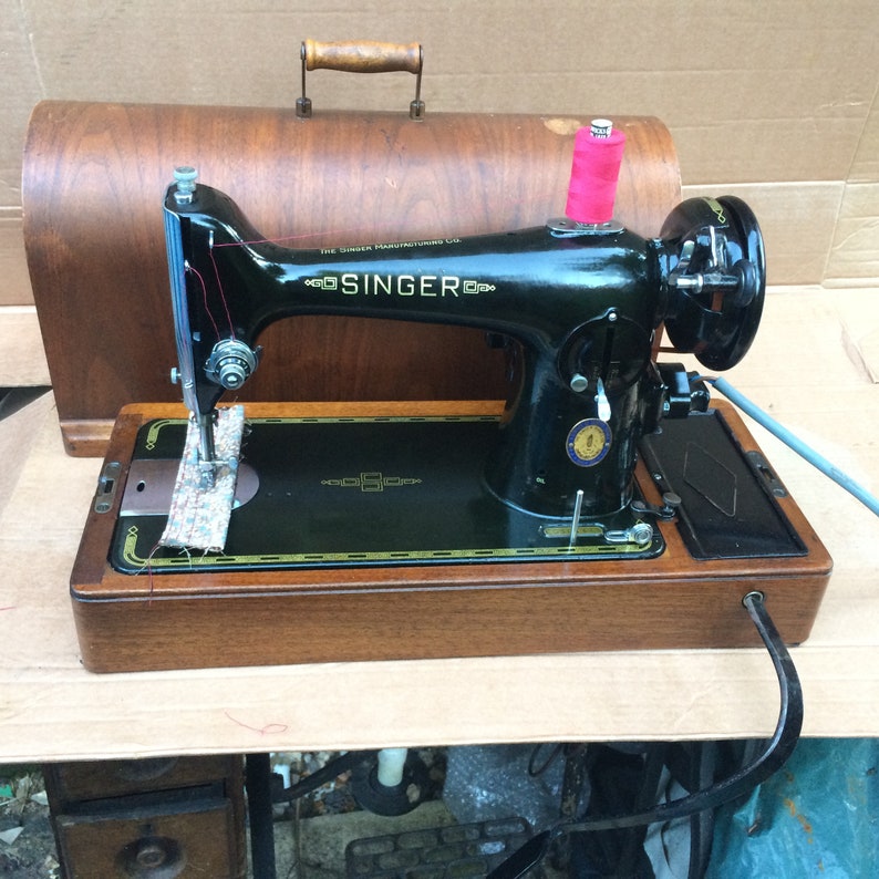 Vintage Singer 201 201K4 Centennial Electric knee control Etsy