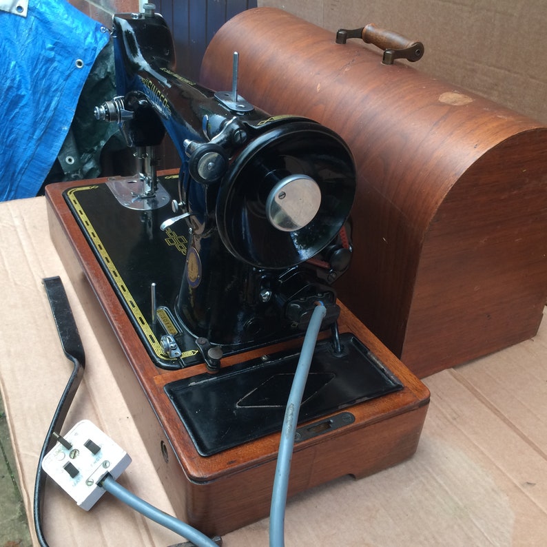 Vintage Singer 201 201K4 Centennial Electric knee control Etsy