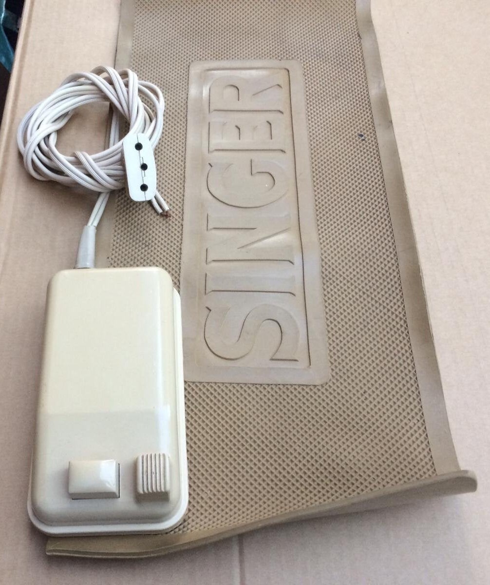 Tan Singer Featherweight Foot Pedal Made in Canada Part Etsy