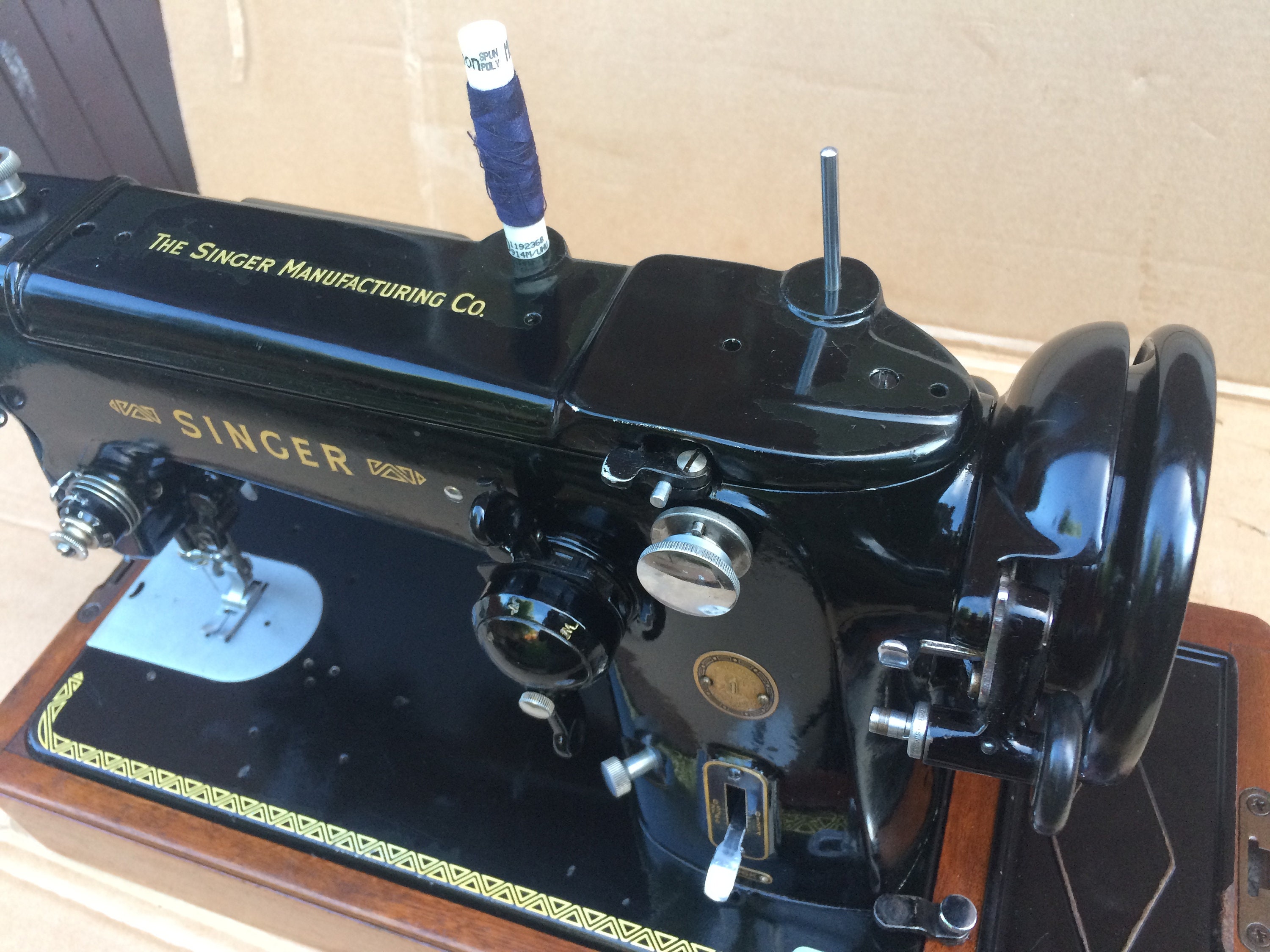 Singer 306 306K Semi Industrial Heavy Duty Sewing Machine Etsy