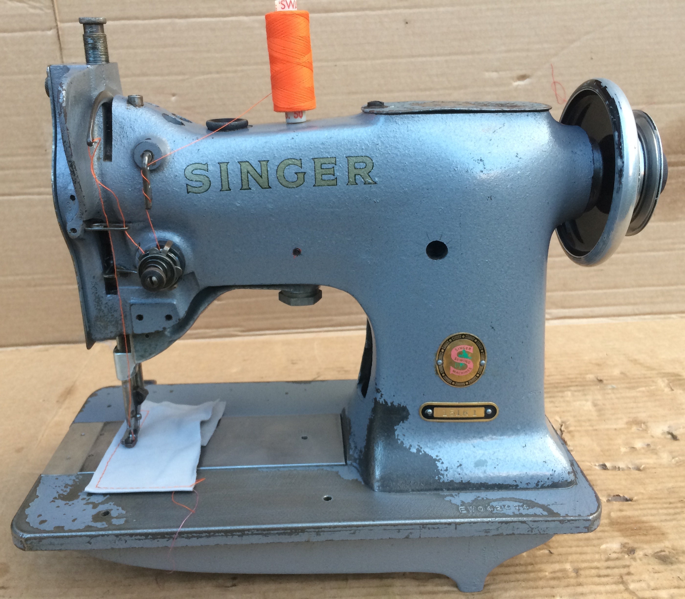 Singer 331lx918  Real walking foot .. pics - Leather Sewing