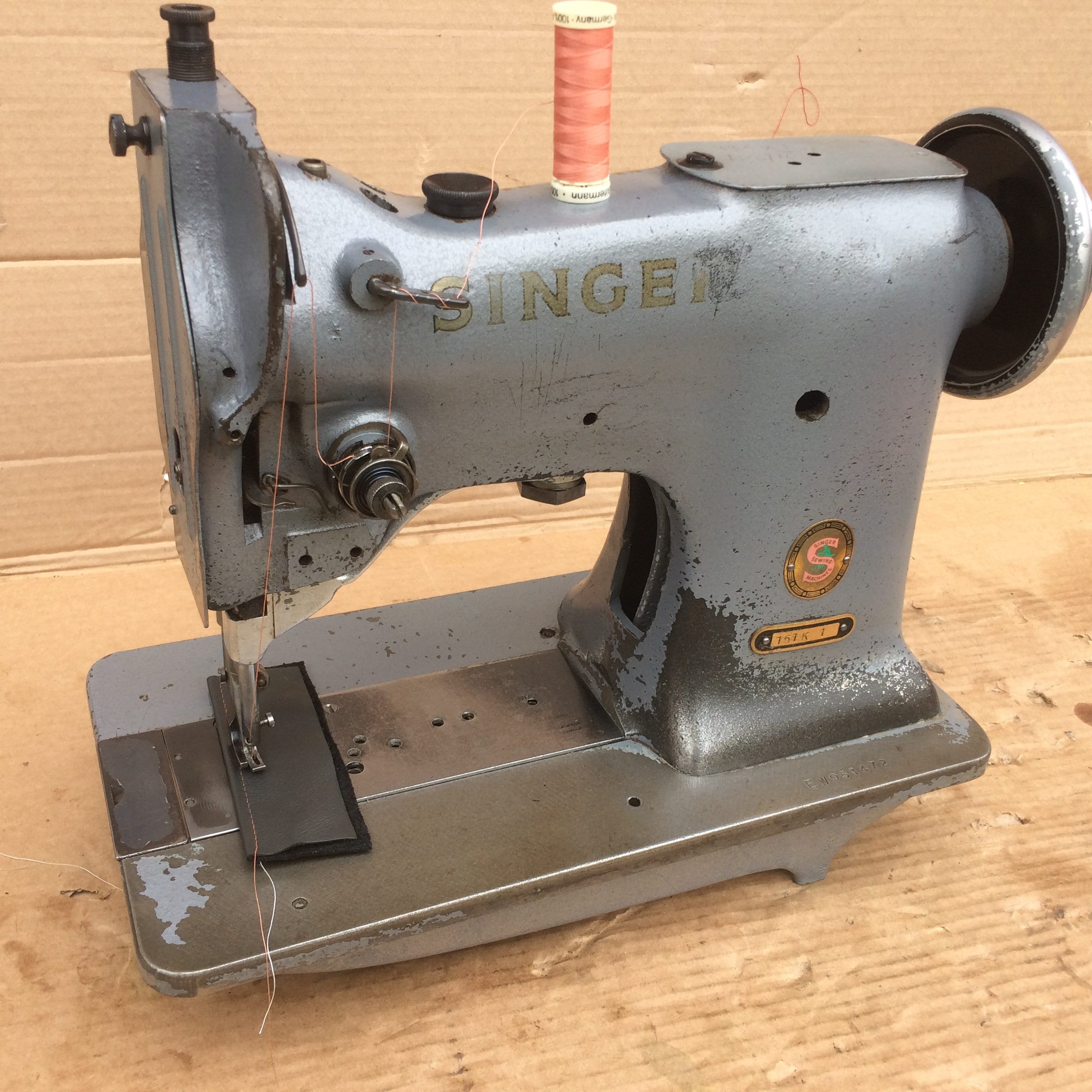 Singer 151K1 Compound Unison Feed Walking Foot Heavy Duty Sewing