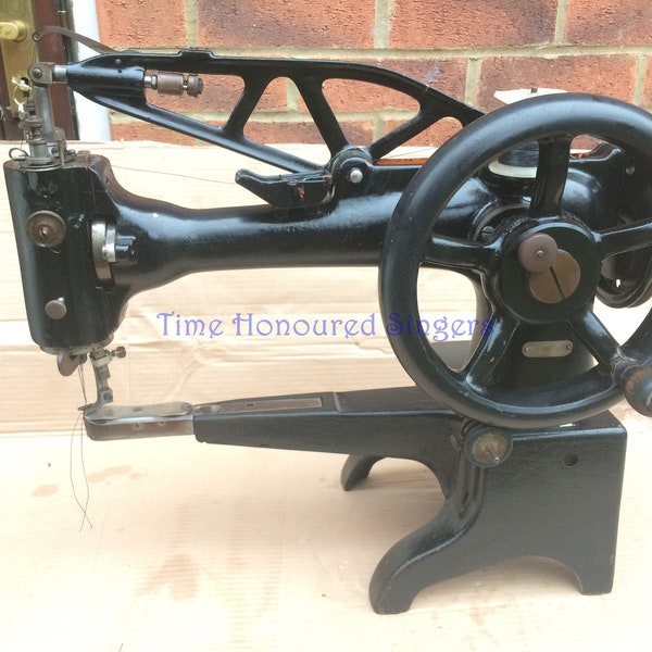 Leather Hand Crank Sewing Machine Etsy