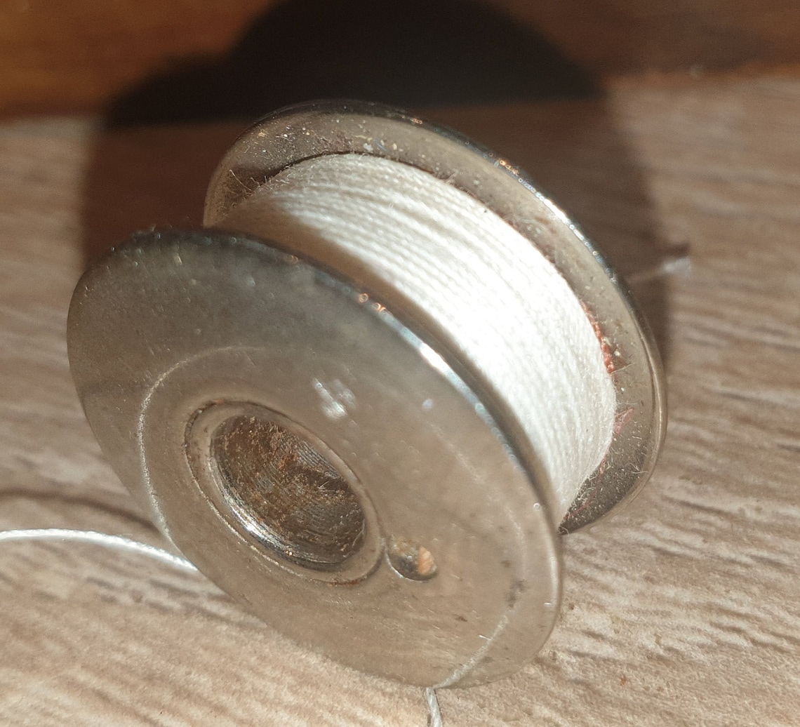 Vintage Sewing Machine Metal Bobbins for Singer 66k 99k 201k Etsy