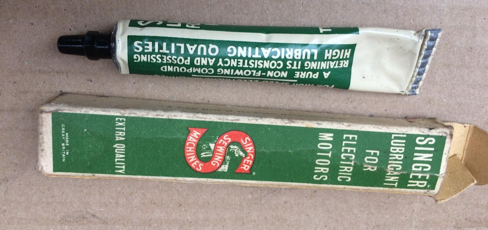 Original Singer Motor Lubricant in Box Etsy UK