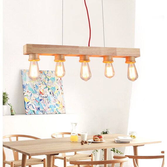 nordic wood pendant light