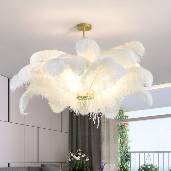 Arturest Modern Home Chandelier Elegant Feather Lamp Girl Hong Kong Chandelier Elegant Feather Lamp Girl, Elegant Home Lighting Hong Kong