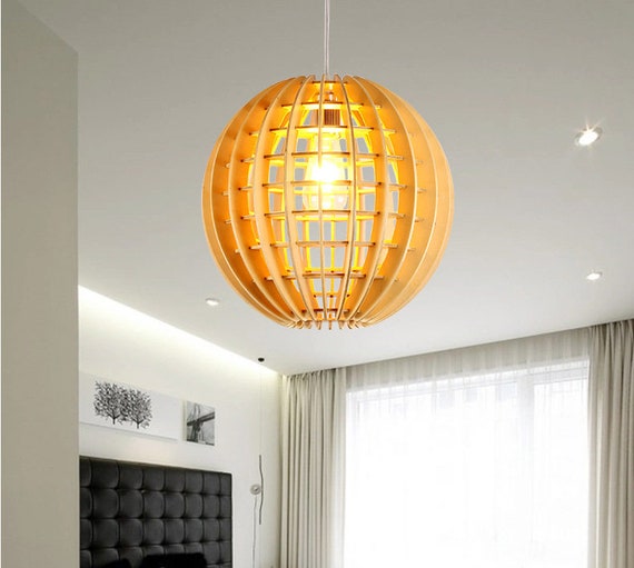 Arturest Solid Wood Apple Pedant Light Nordic Dining Room Lighting Home Decor Art Ceiling Lamps Wooden Craft Handmade Lamp Shade