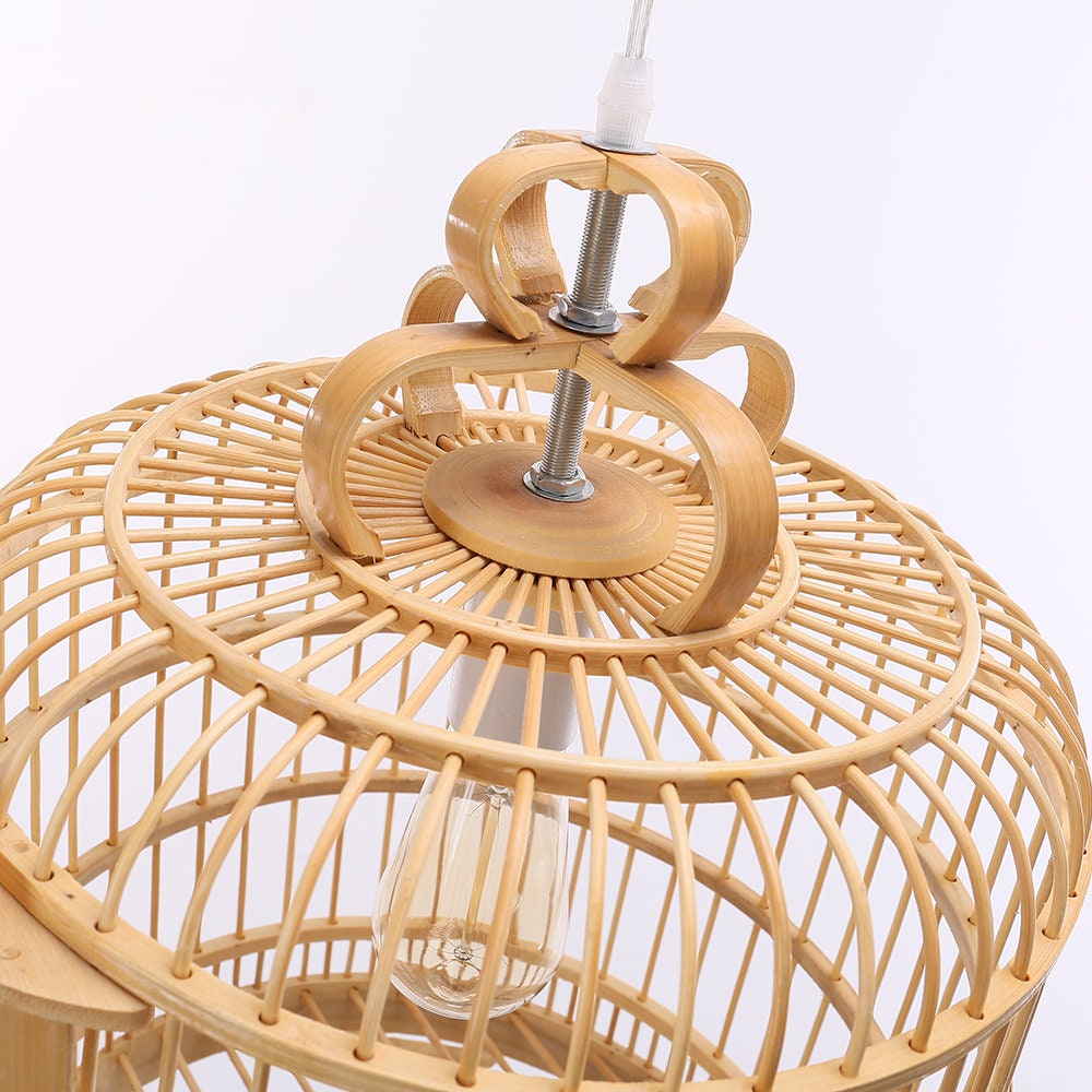 Arturest Creative Bird Cage Lamp Shade Artistic Home Etsy