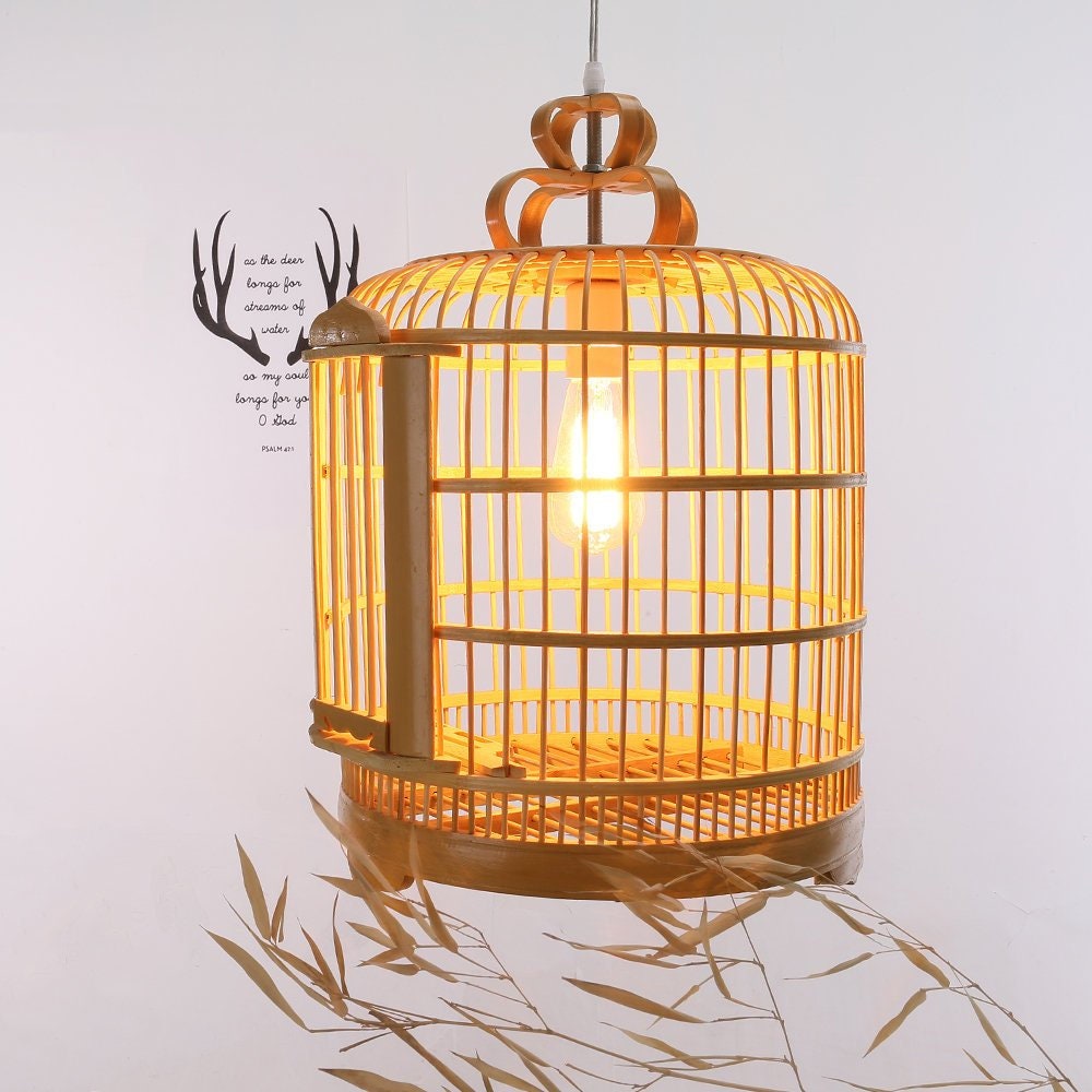 Arturest Creative Bird Cage Lamp Shade Artistic Home Etsy