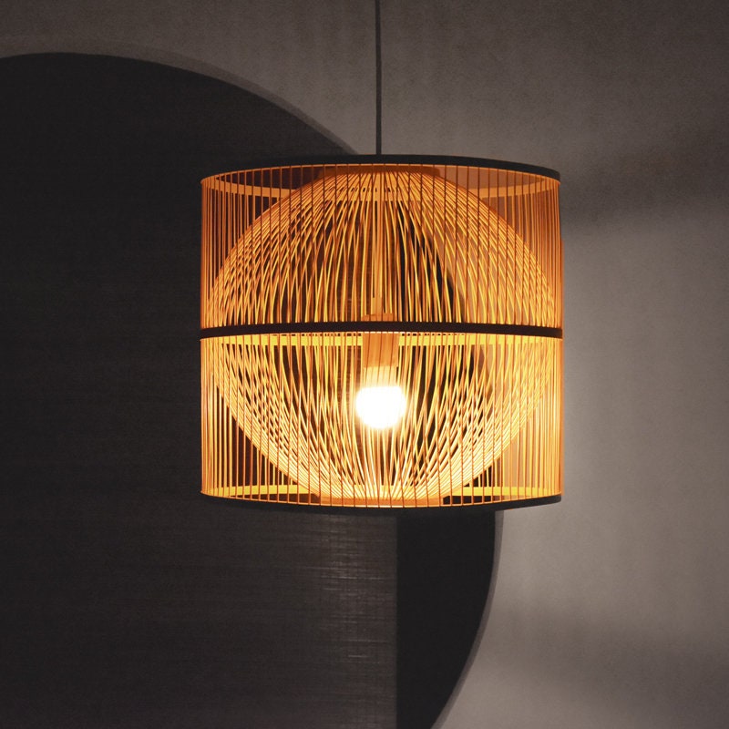 Arturest Artistic Bamboo Lampshade Classic Design Upgraded Hong Kong Arturest Artistic Bamboo Lampshade, Handmade Bamboo Lamp Shade Design