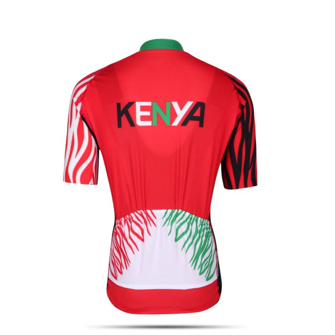 Kenyan Branded Cycling Kit. African Inspired Cycling Kit. Kenya Cycling Kit. African Cycling Kit
