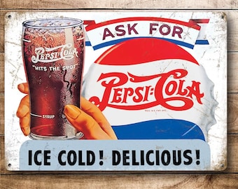 TIN SIGN /"Sunset Sarsaparella/" Soda Pop Kitchen Wall Decor