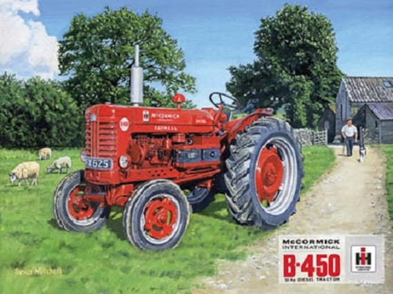 Fordson Major Tractor Vintage Classic Country Farm Farming Large Metal Tin Sign