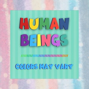 Equality Statement Car Magnet - Diversity Inclusion Colors May Vary, Social Justice Vehicle Decal, Human Rights Bumper Sticker, Activist