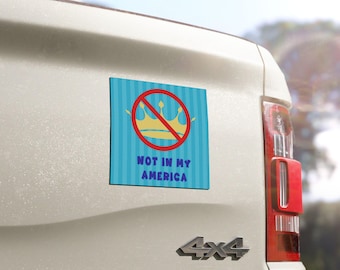 Not Flat We Checked Bumper Stcker Vnyl Decal 5" N 2024 | Pretty Pns