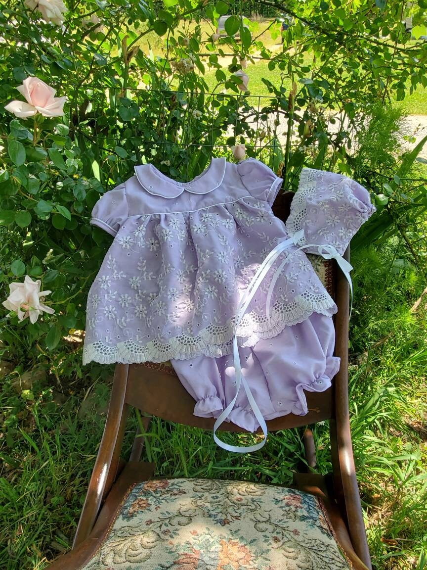 Baby Girls Spring/summer Outfit Diaper Shirt Bloomer Etsy