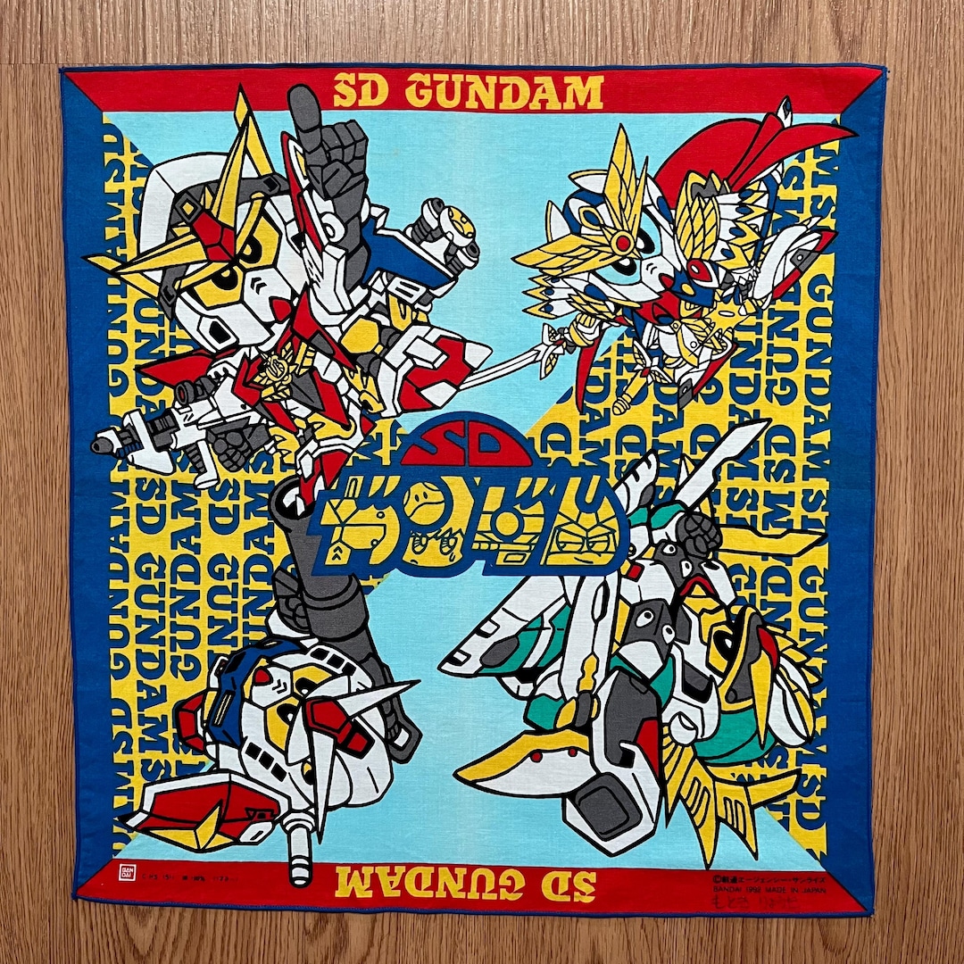 ヴィンテージ90年代 SDガンダム ハンカチ - Etsy 日本