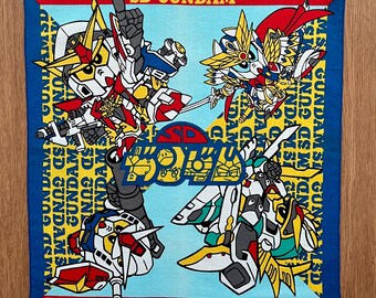 Vintage90s SD Gundam Handkerchief