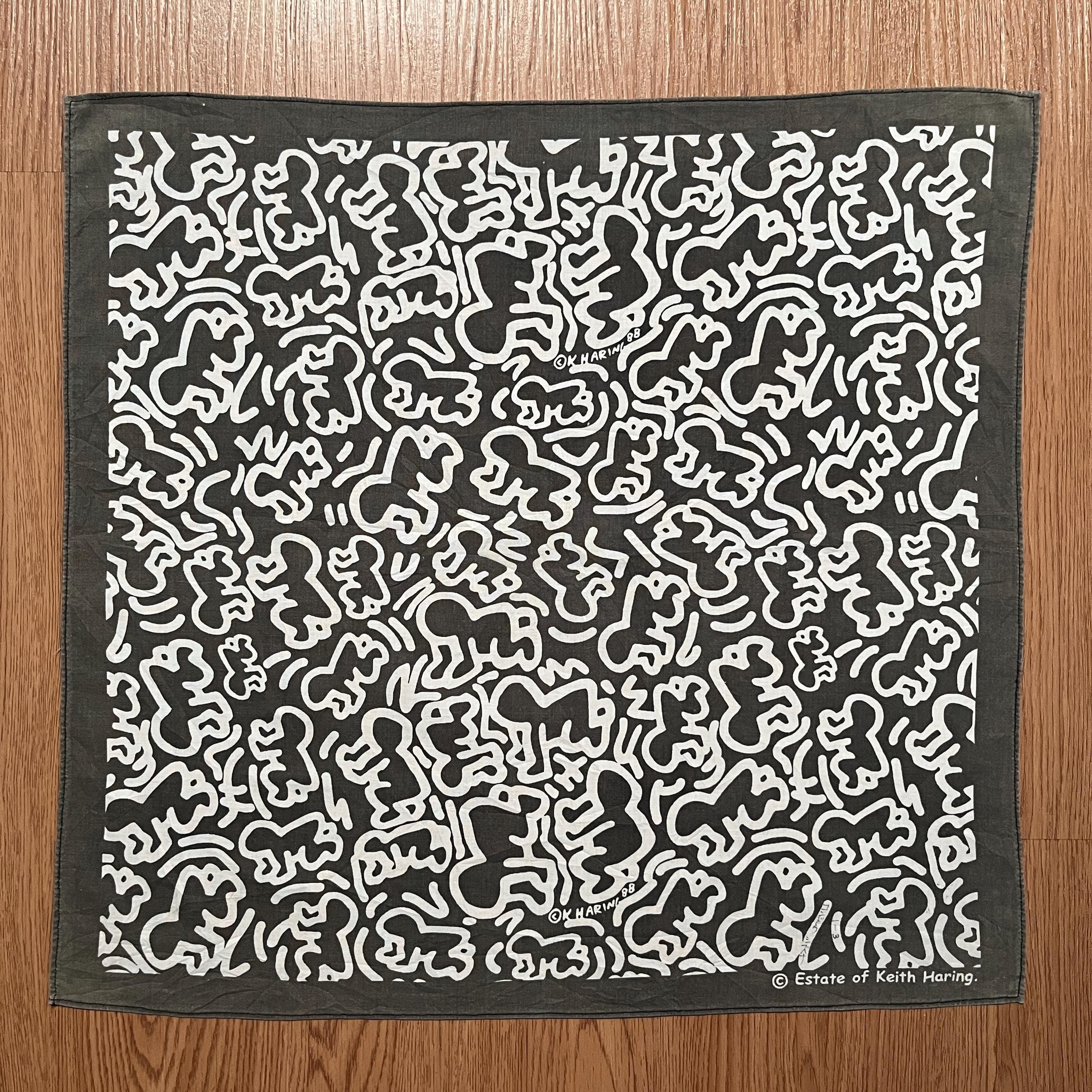 Keith Haring Scarf - Etsy
