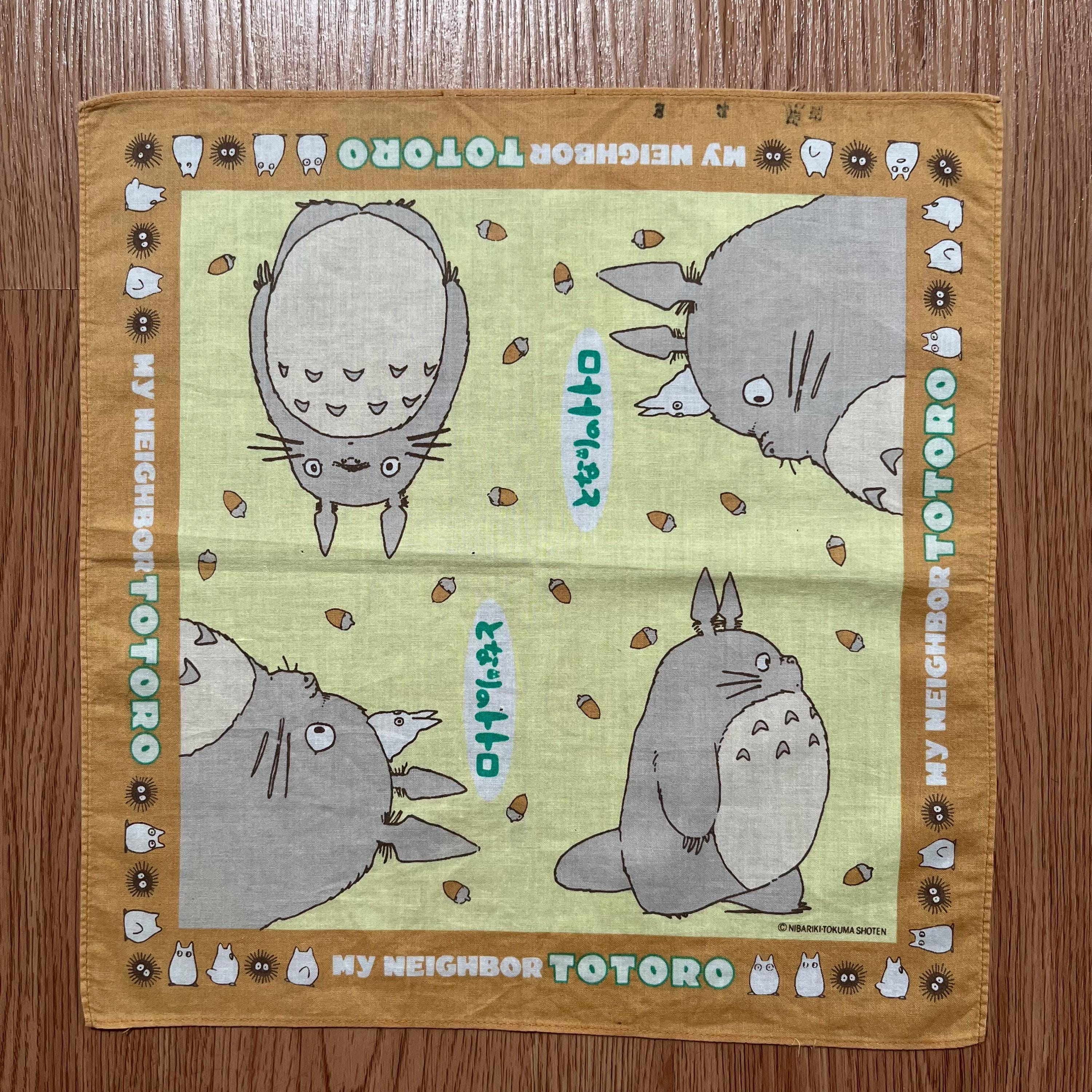 ヴィンテージ90s トトロ ジブリ ハンカチ - Etsy 日本
