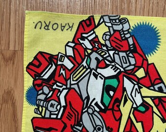 90年代ヴィンテージ SDガンダム コマンドシリーズ ハンカチ - Etsy 日本