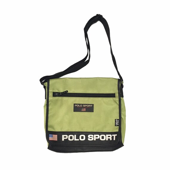 green polo bag
