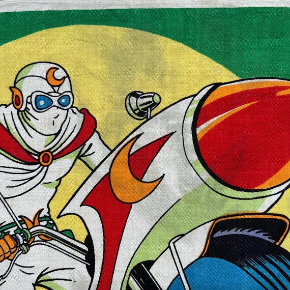 Vintage Moonlight Mask / Gekko Kamen Handkerchief - Etsy