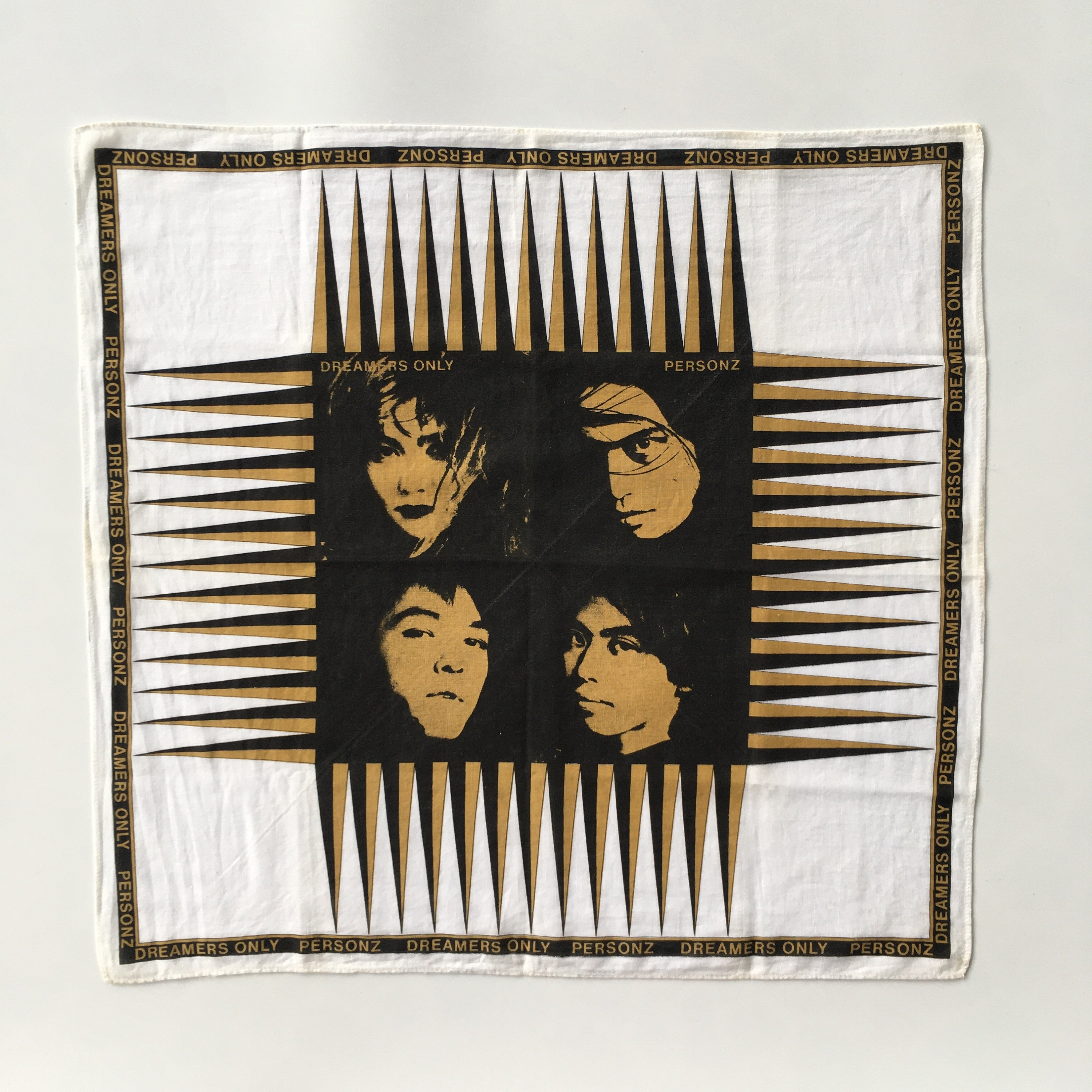 Vintage Personz / Music Band / Pop Handkerchief - Etsy