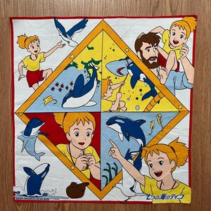 Vintage1994s Tico and friend Handkerchief