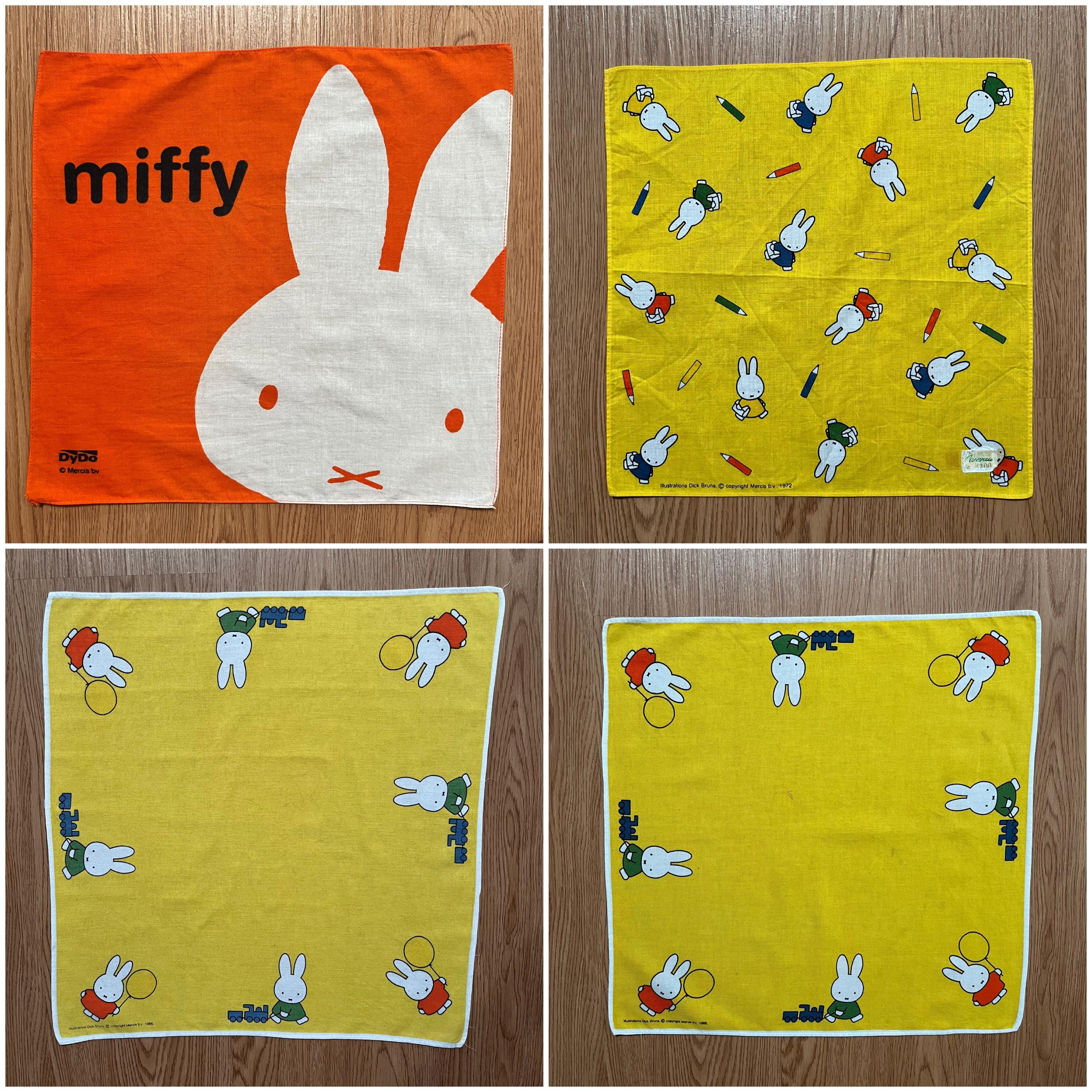 送料無料 通販 ファッション Miffy Handkerchief - Etsy Clothing