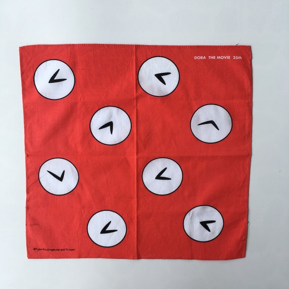 Vintage Doraemon Time Cloth Handkerchief - Etsy