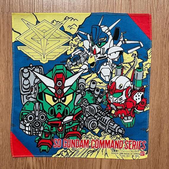 当時物 SDガンダム コマンドシリーズ テレビキャラクター タオルケット ヴィンテージ90年代 SDガンダムコマンドシリーズ ハンカチ - Etsy 日本