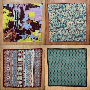 Vintage Kansai Graphic / art Handkerchief
