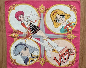 Vintage90er Jahre Magic Knight Taschentuch
