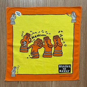 Vintage Haniwa No Hanny Taschentuch
