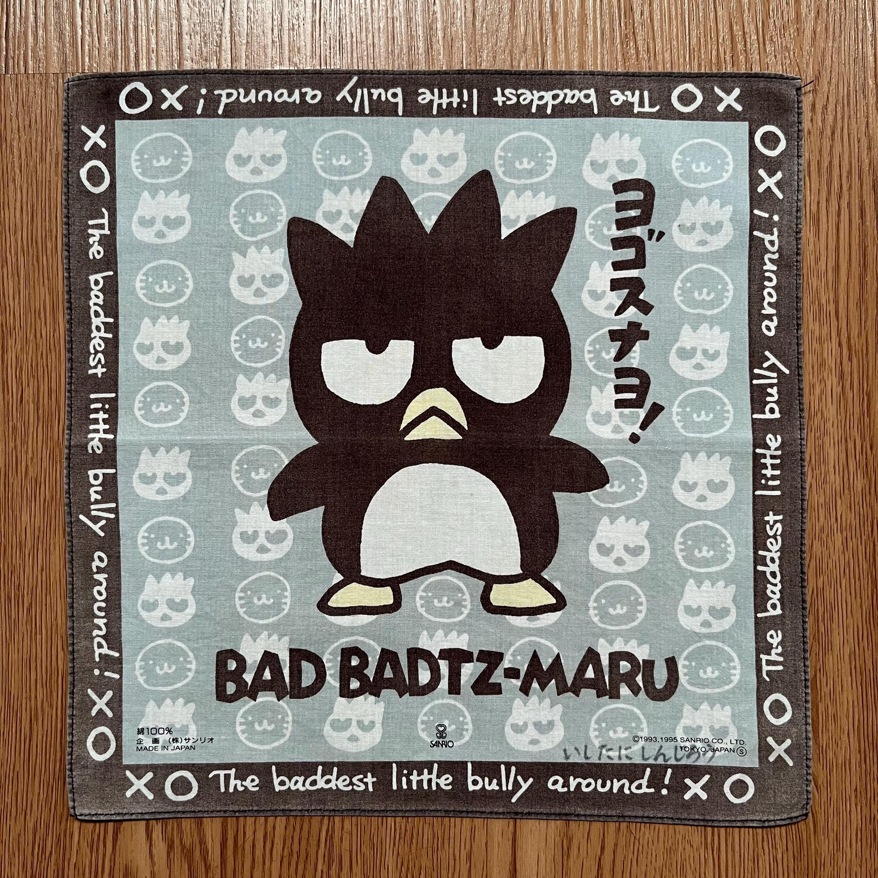Vintage90s Bad Badtz Maru / Sanrio Handkerchief - Etsy