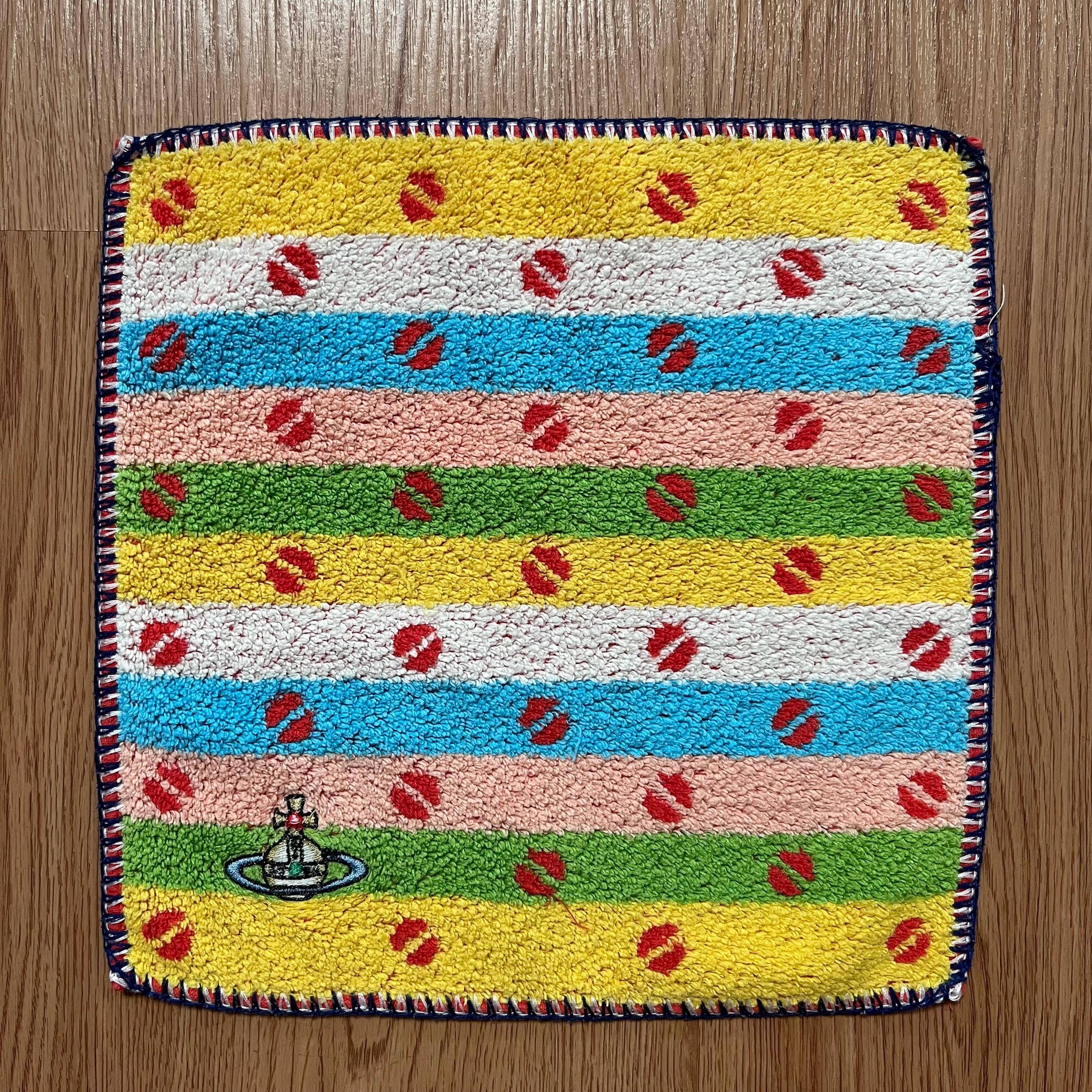Vintage Vivienne Westwood 2 Side Towel Handkerchief - Etsy