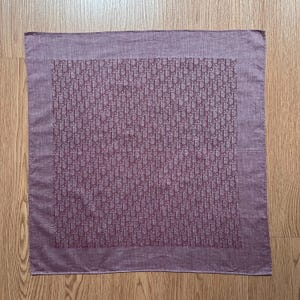 Vintage Christian Dior Monogram Handkerchief