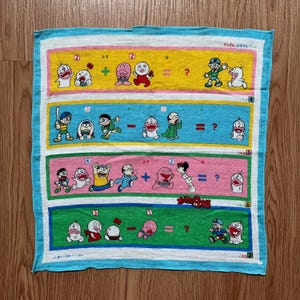 Vintage90s Little ghost Q taro Handkerchief