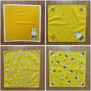 Vintage90er Jahre Miffy Kaninchen Taschentuch