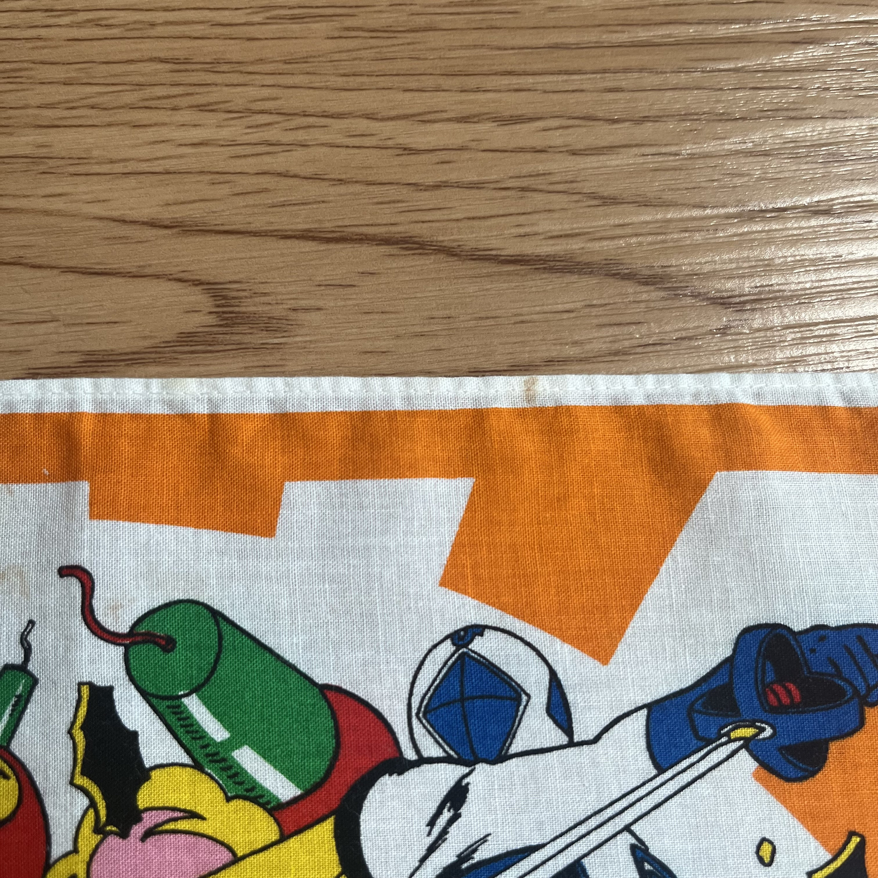 Vintage90s J.A.K.Q. Dengekitai / Super Sentai Handkerchief - Etsy