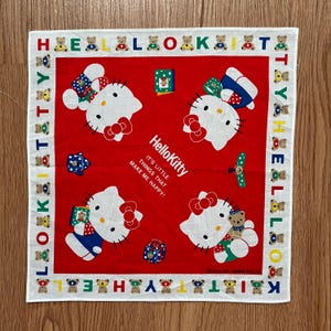Vintage90s Hello Kitty / Sanrio Handkerchief