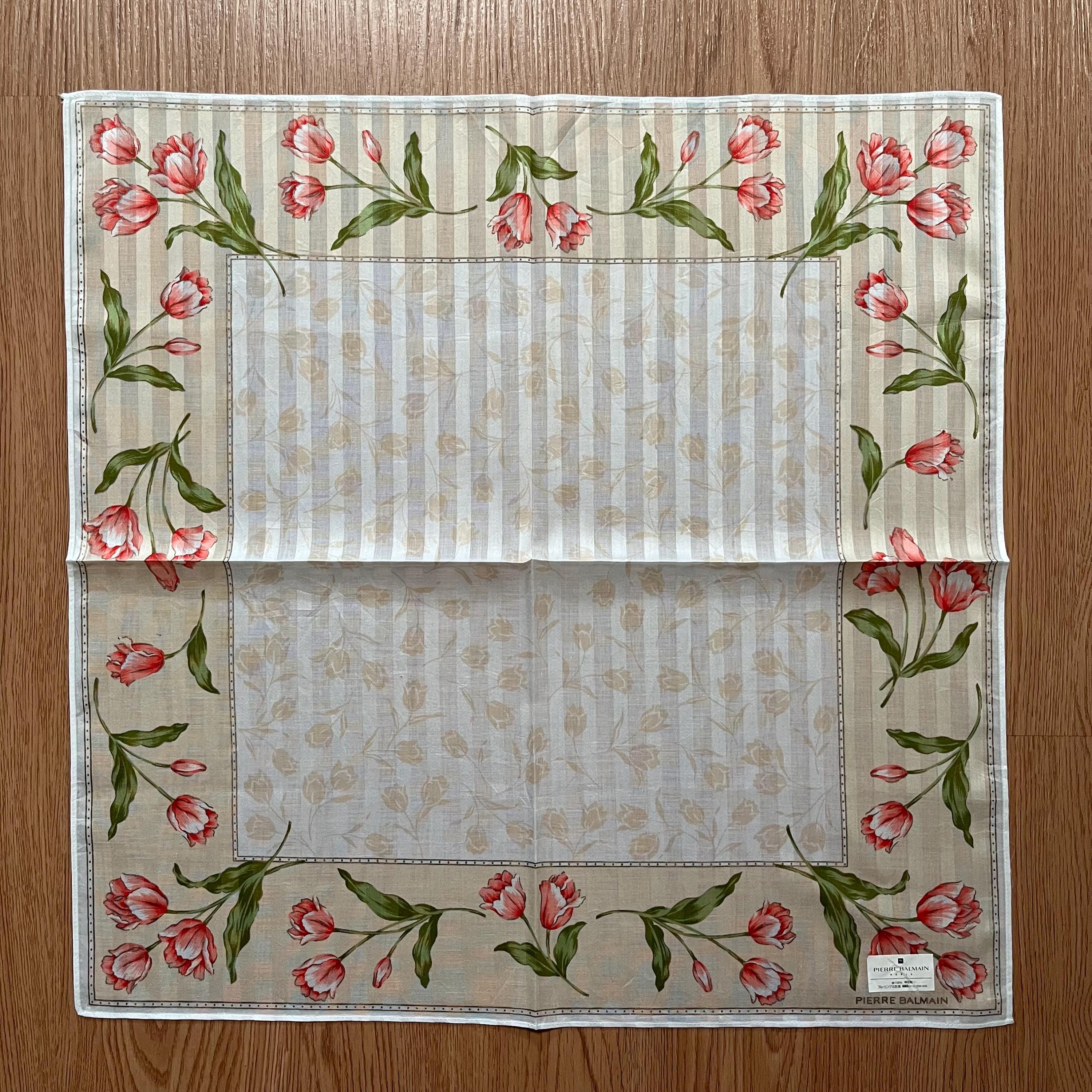 Vintage Pierre Balmain Handkerchief - Etsy