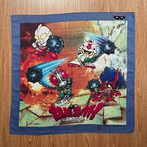 Vintage1993s Tekkyu Fight! The Great Battle Gaiden Handkerchief