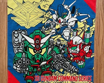 ヴィンテージ90年代 SDガンダム コマンドシリーズ ハンカチ - Etsy 日本